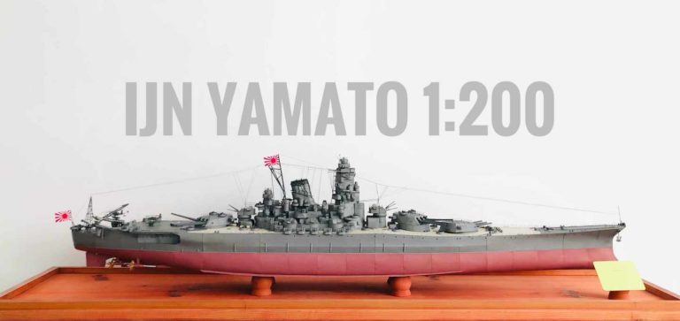 IJN Yamato 1:200 – Ja i Modelarstwo